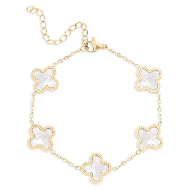 Clover Charm Bracelet