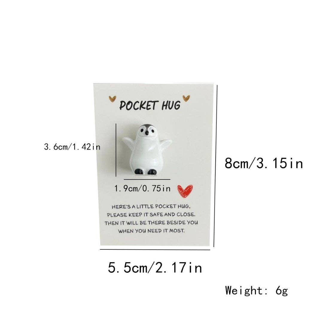 Pocket Hug Penguin & Seal – Your Mini Companion