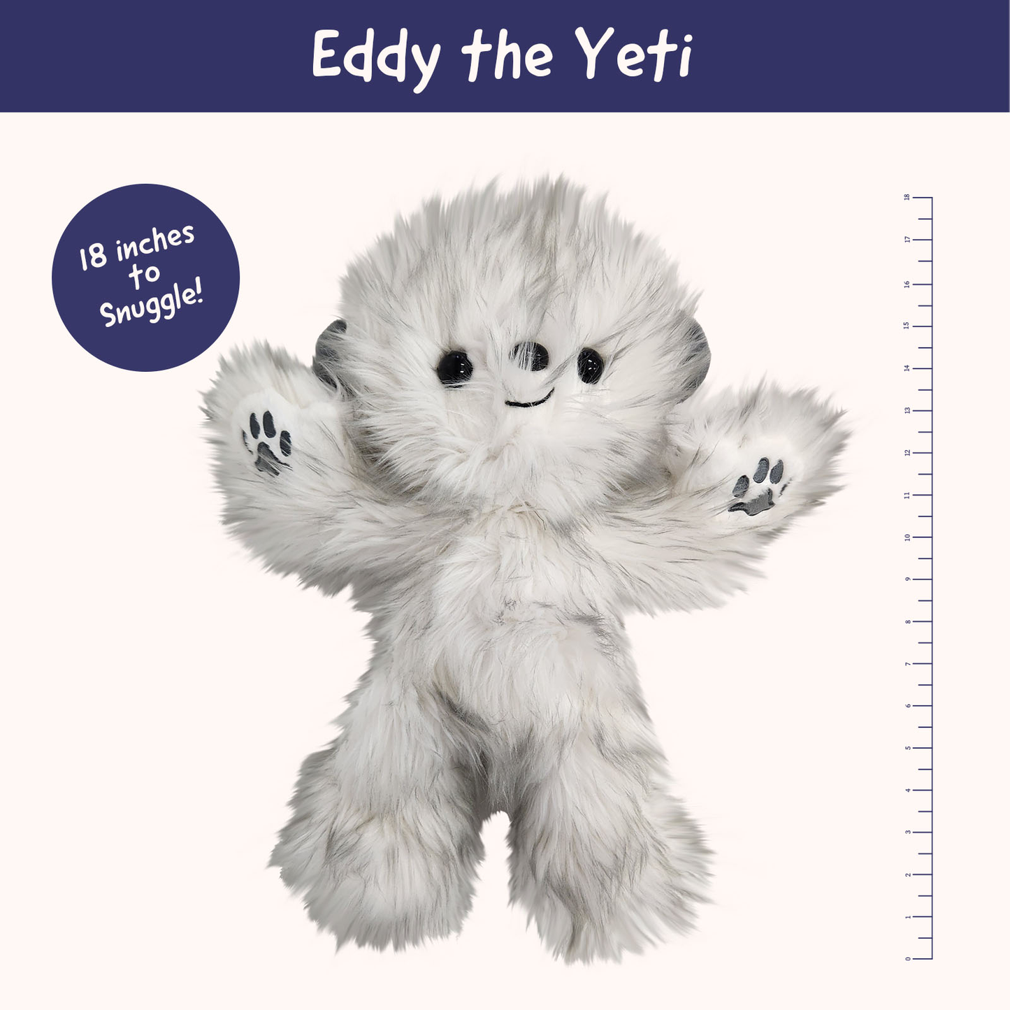 Eddy the Yeti Plush Toy