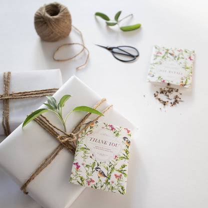 Thank You - Bird Butterfly Mix Seed Packets