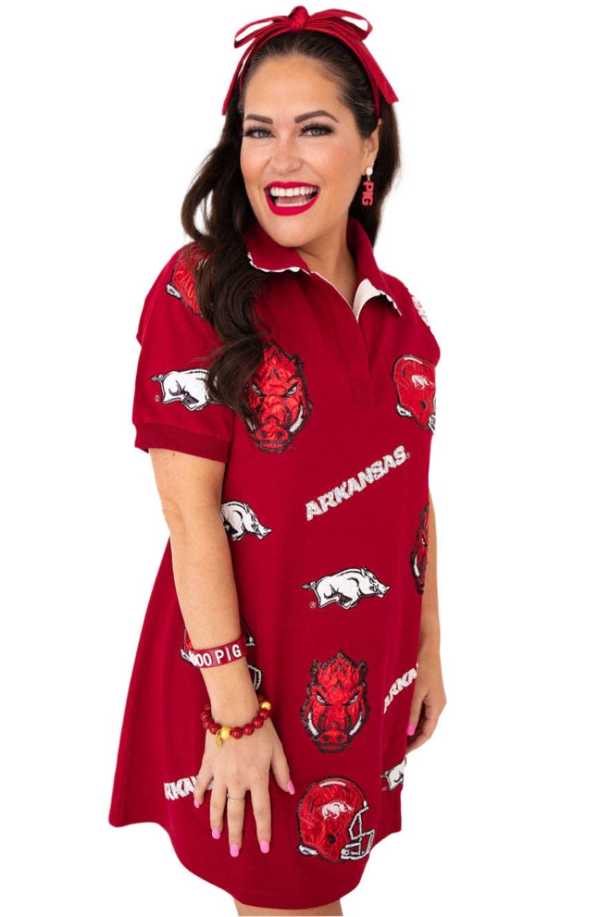 Arkansas Logo Patch Dress