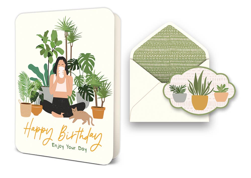 Hb Enjoy Your Day Deluxe Greeting Card