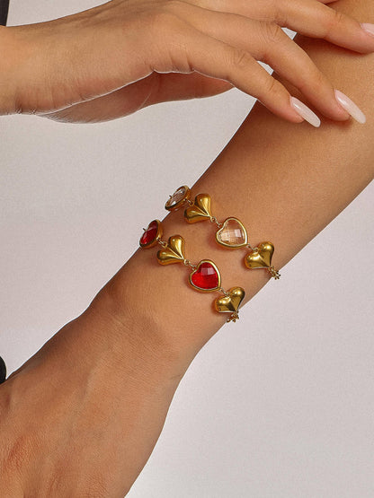 Gemalyn Heart Bracelet