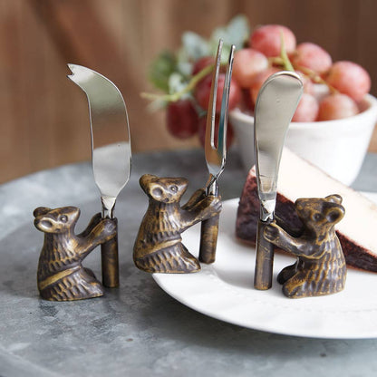 Set of Three Mouse Serving Set