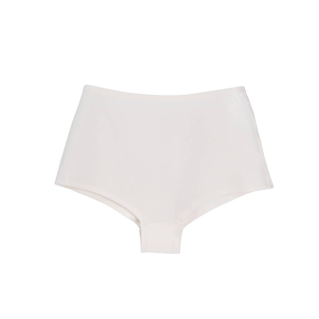 Soft Stretch Organic Cotton Boyshort Panties