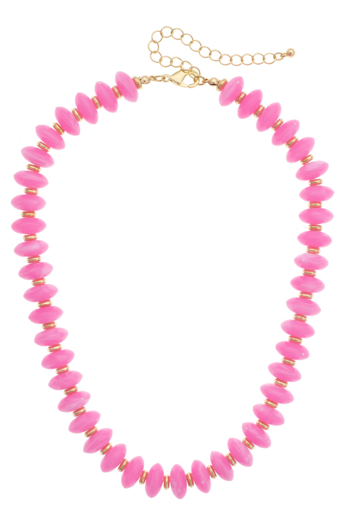 Marseille Resin Beaded Necklace