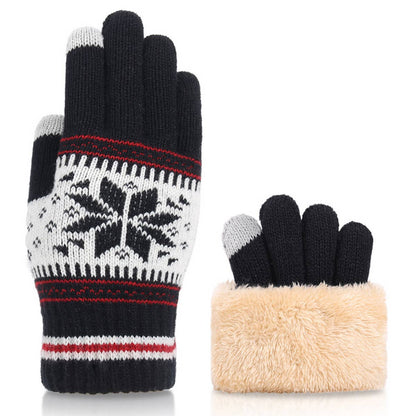Aztec Fleece Gloves