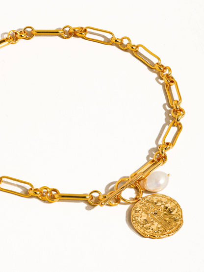 Leah Coin Necklace