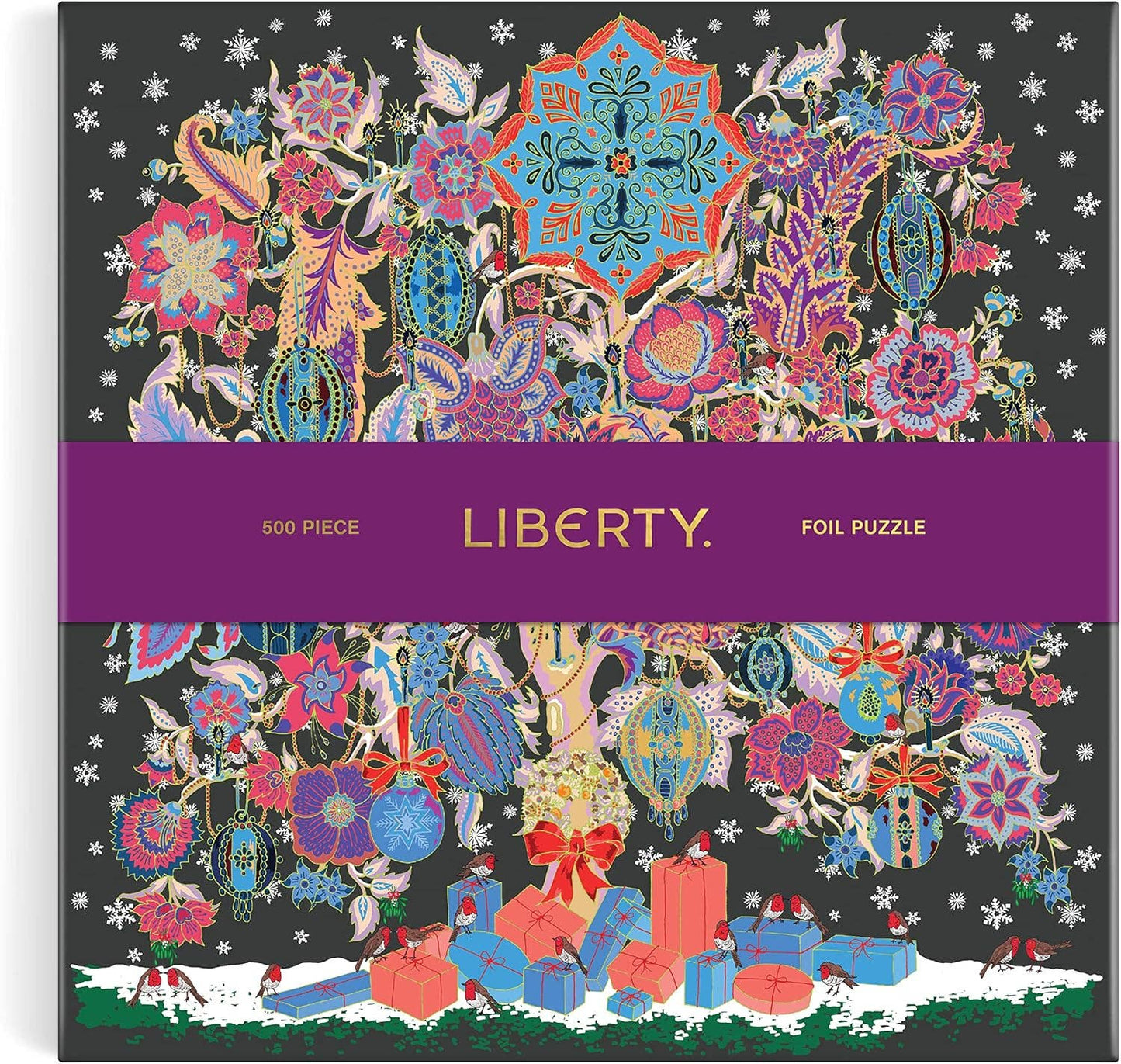 Liberty Christmas Tree of Life 500 Piece Foil Puzzle