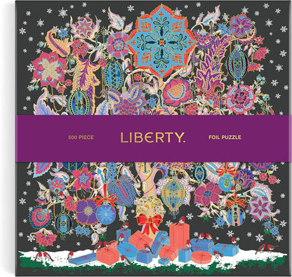 Liberty Christmas Tree of Life 500 Piece Foil Puzzle