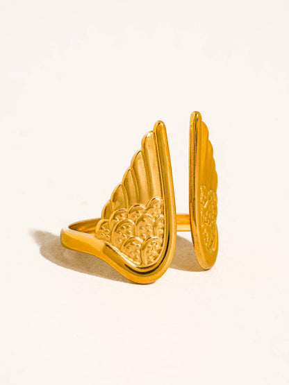 Silvane Angel Wing Ring