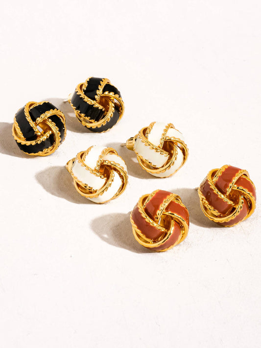 Astor Weaved Studs