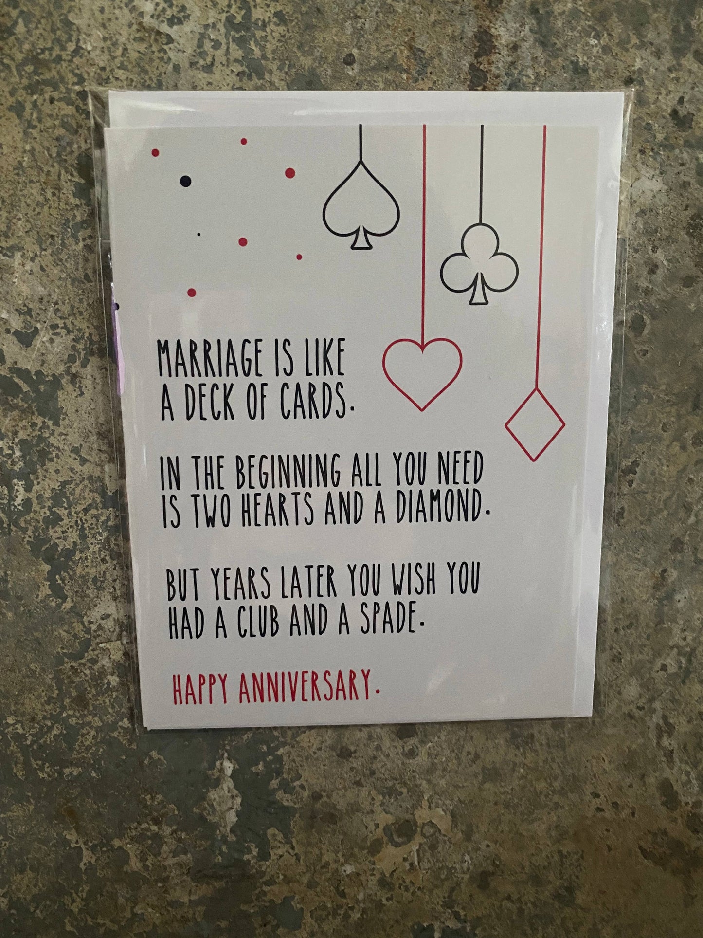 Deck of Cards Greeting Card