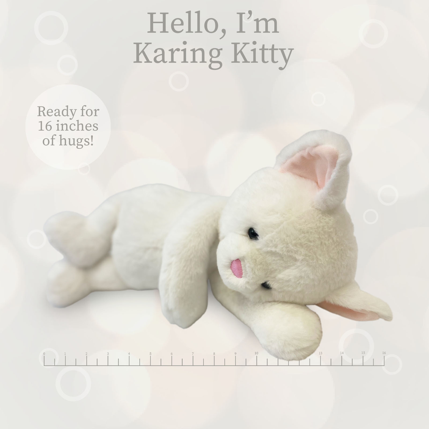 Karing Kitty Plush Toy WH