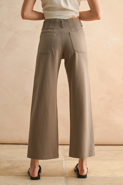 Green Ponte Pants