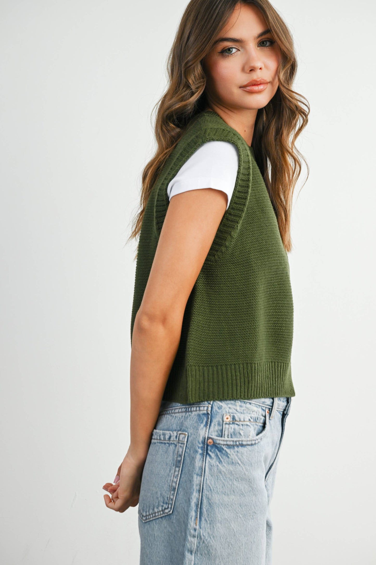 Plain Knitted Top