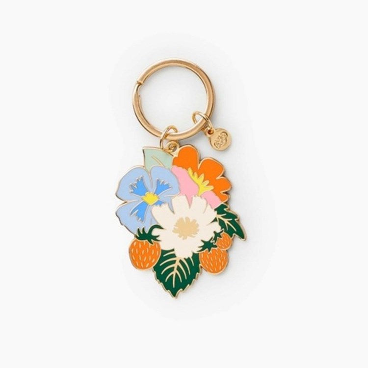 Rifle Paper Enamel Keychain