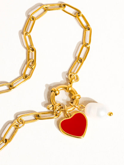 Eulalie Heart Bracelet