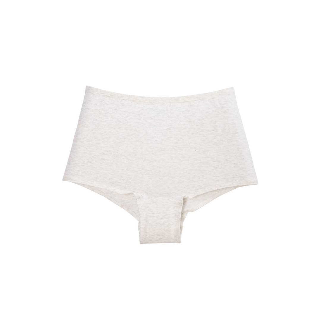 Soft Stretch Organic Cotton Boyshort Panties