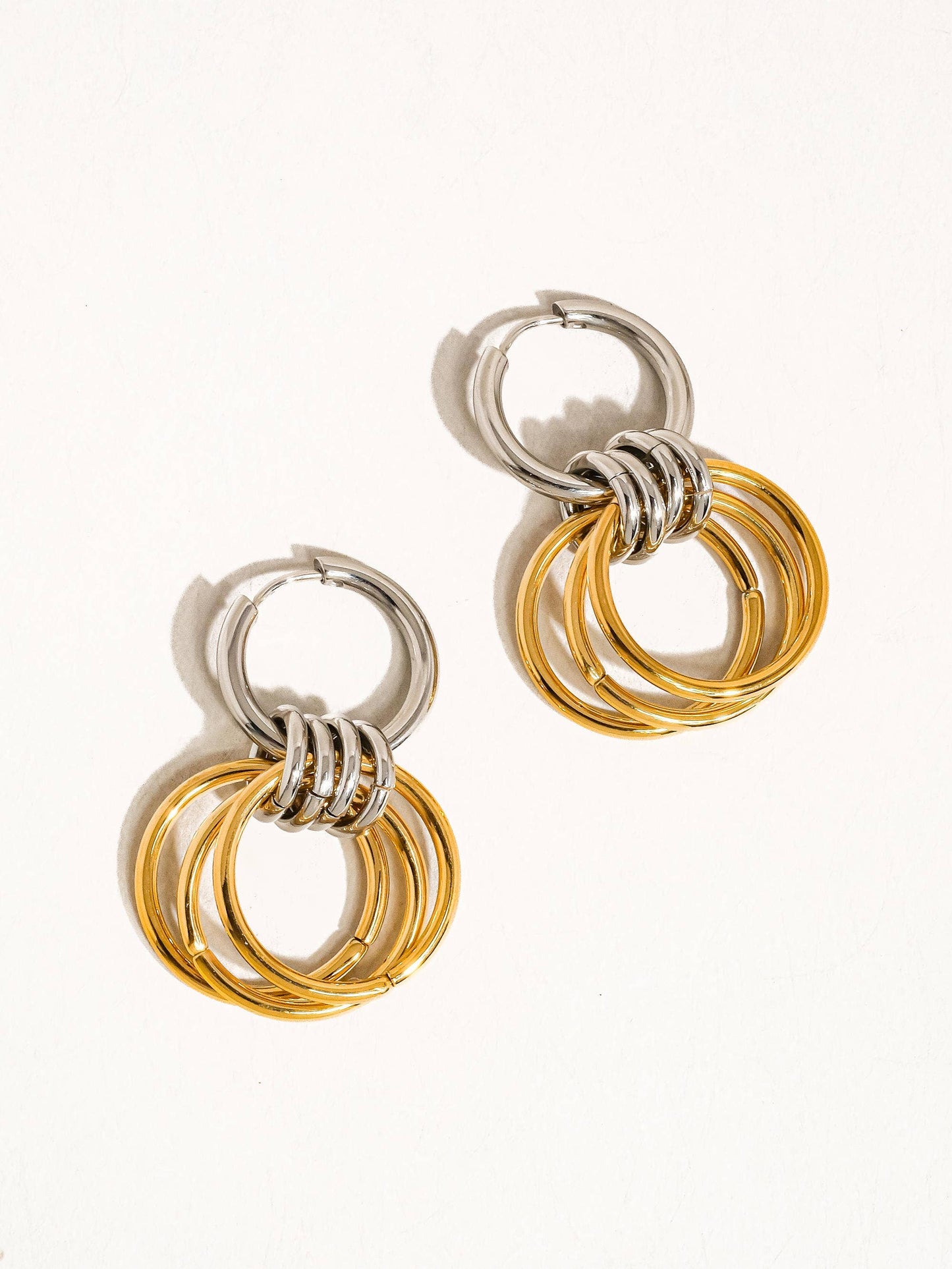 Caster Triple Hoops
