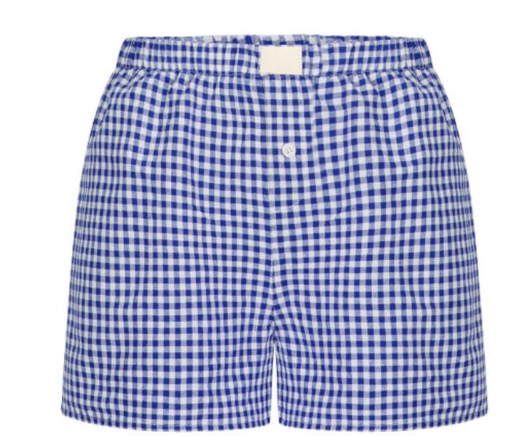 Gingham Boxer Shorts