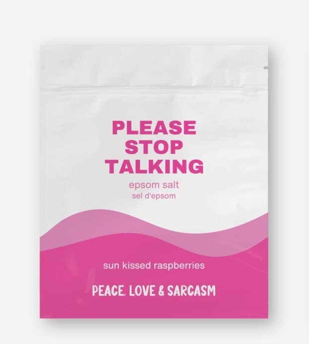 Stop Talking Bath Soak