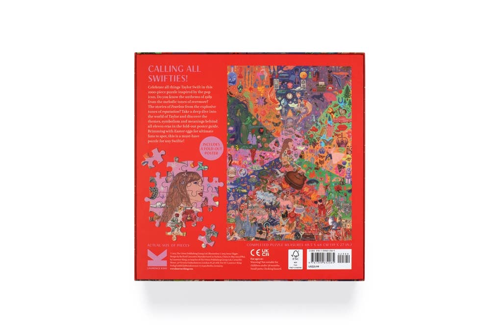 The World of Taylor An unofficial 1000-piece jigsaw puzzle