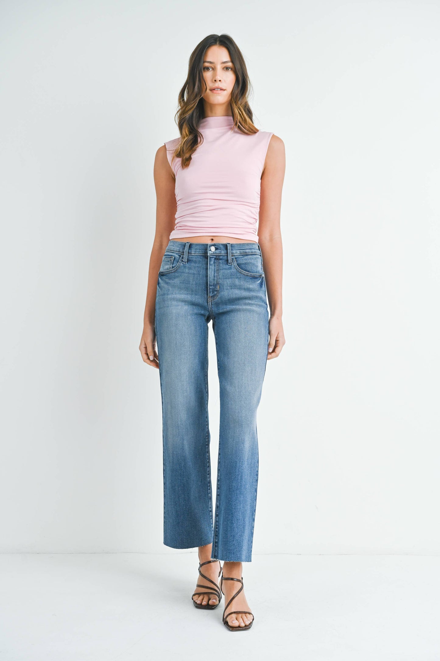 MED Slim Palazzo w/ Scissor Cut