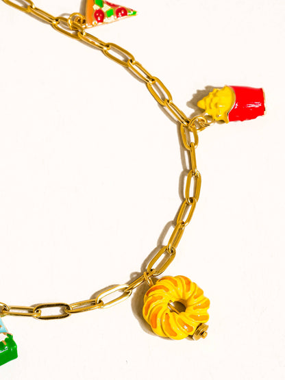 Foodie Fruit Charm Necklace