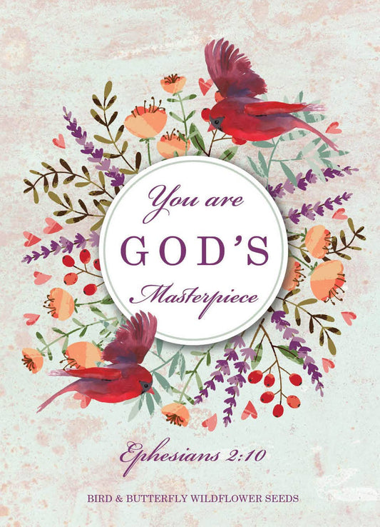 God's Masterpiece - Bird & Butterfly Wildflower Mix Seed Packets