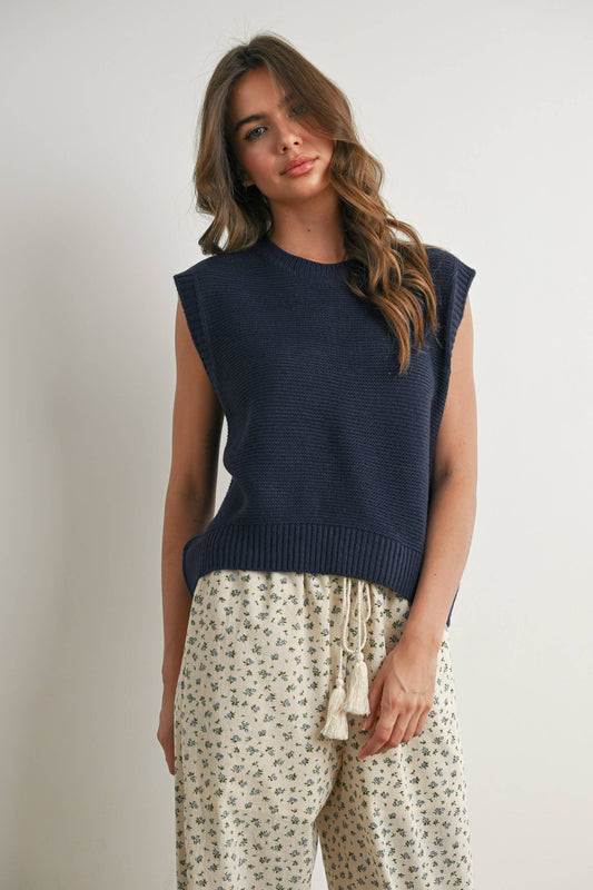 Plain Knitted Top