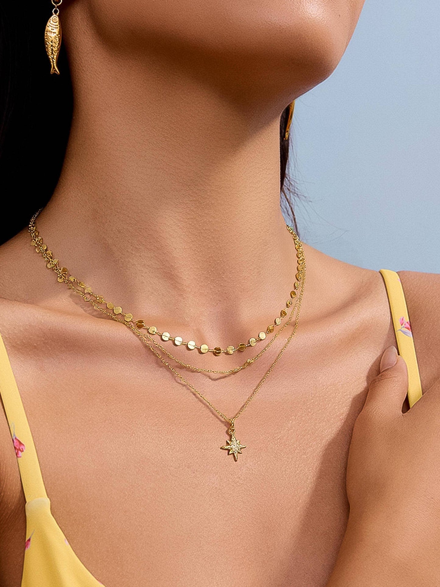 Pascal Star Necklace