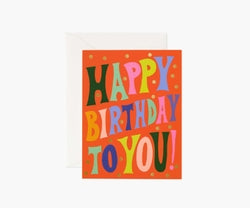 Rifle Paper Cards - Birthday