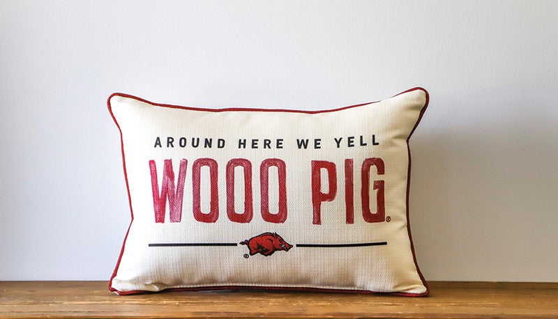Arkansas Around Here Pillow