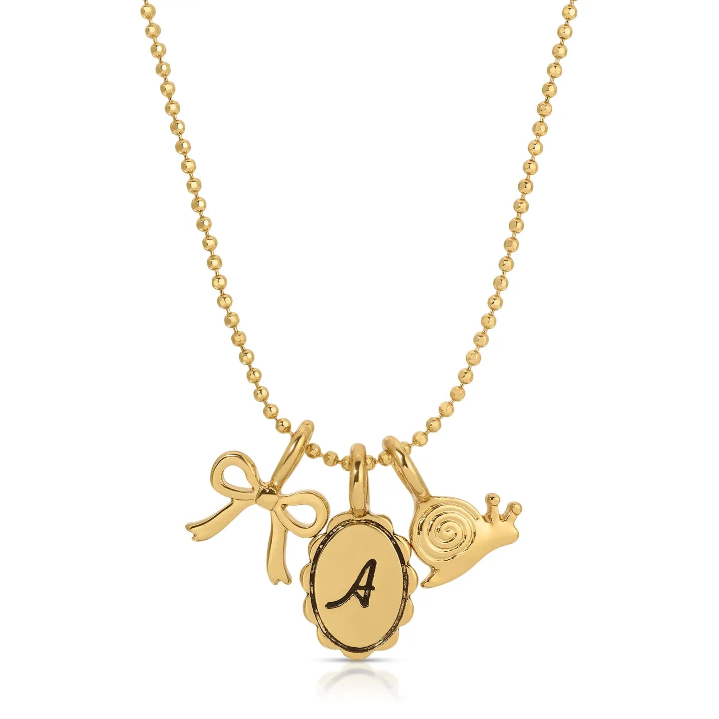 Paperclip Necklace - Charm Bar