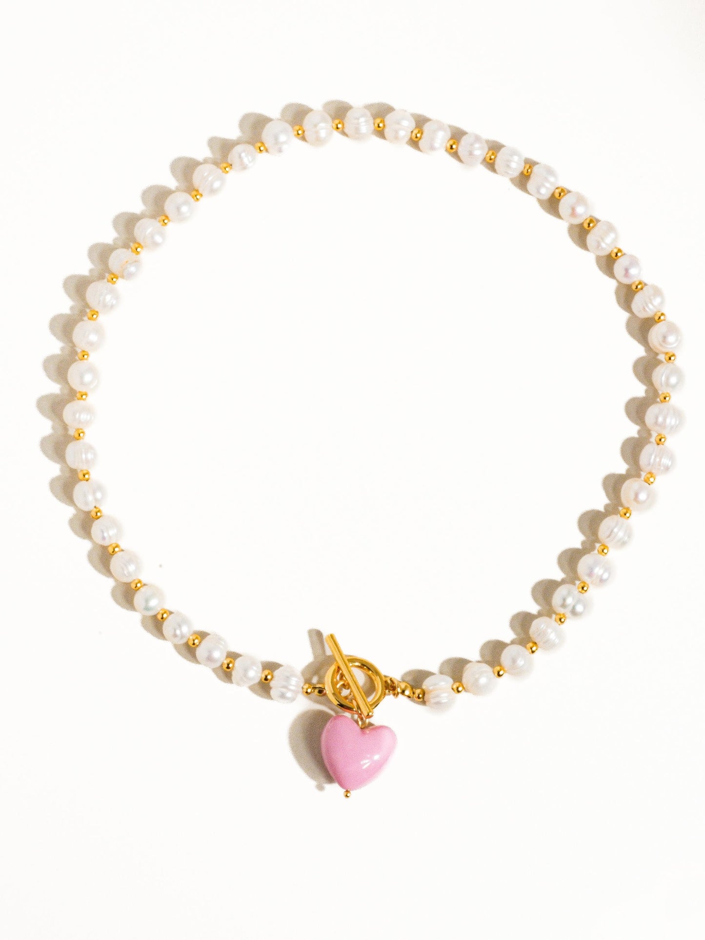 Pearl Heart Necklace