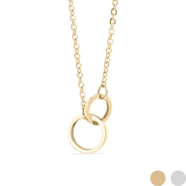 Two Rings Necklace