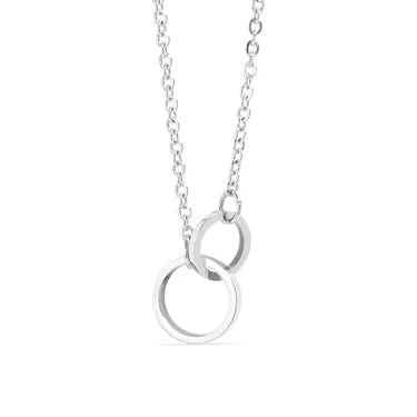 Two Rings Necklace